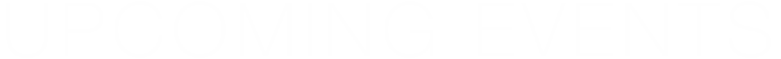 Upcoming Events